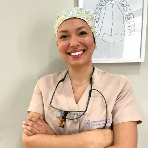 Foto de la doctora Ligia Doctora en odontología general y ortodoncia